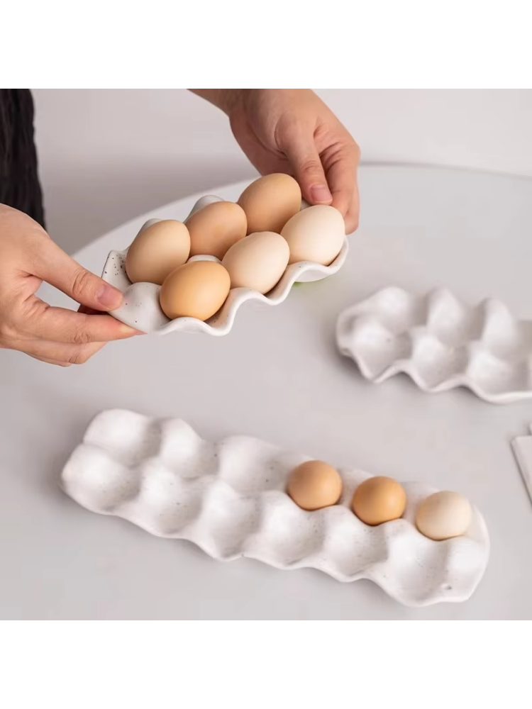 심플한 세라믹 계란 보관함, 주방용, 가정용 냉장고 전 - Egg Storage Holder 리뷰 및 가격