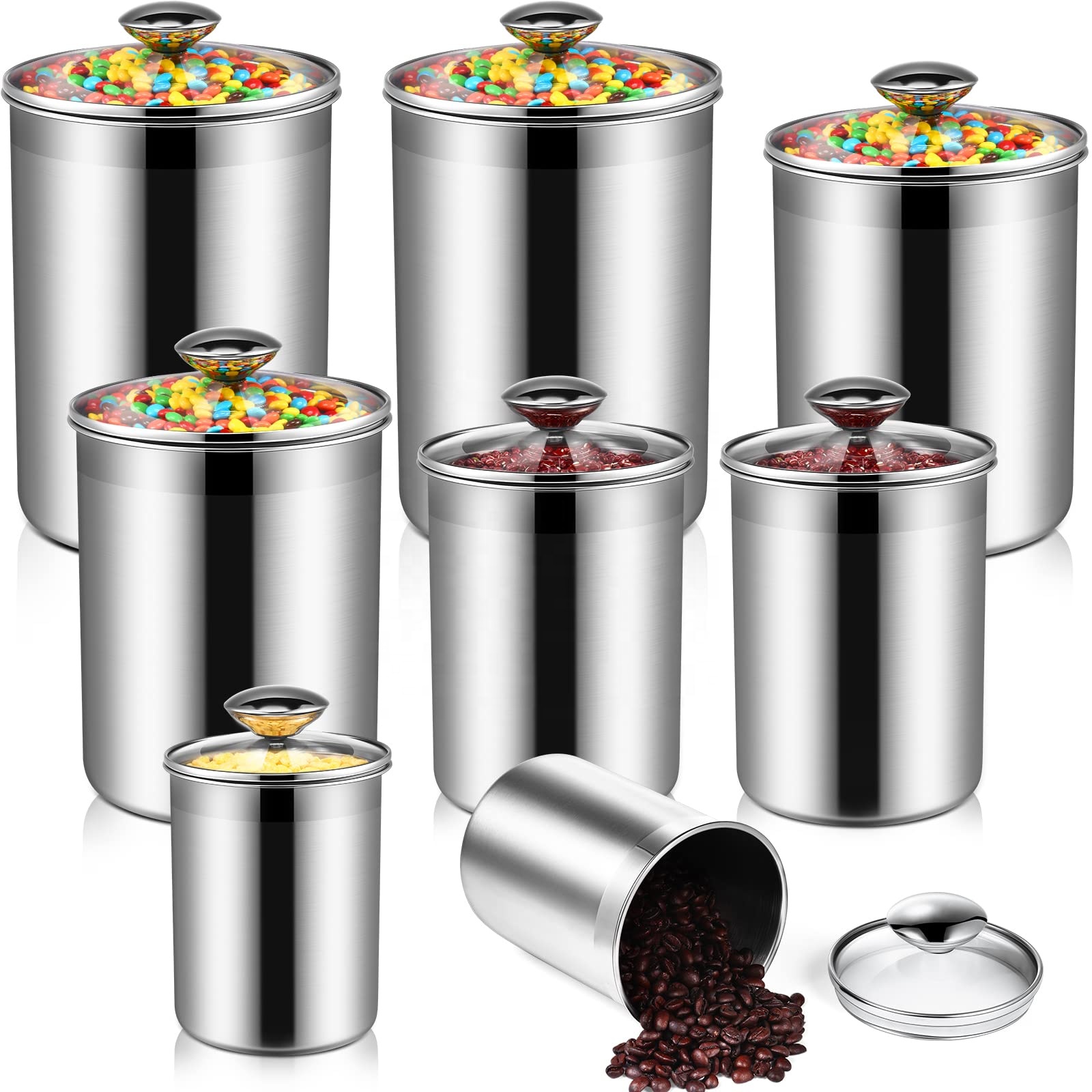 식품 보관 용기 차 커피 설탕 밀가루 밀폐형 주방 스테 - Food Storage Lid 리뷰 및 가격