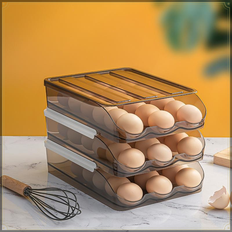롤링 에그 보관함 PET 스태커블 대용량 투명 가정용  - Egg Storage Holder 리뷰 및 가격