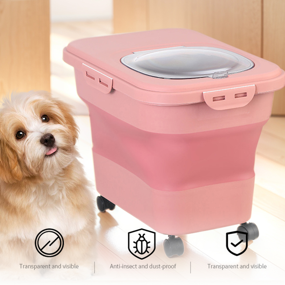 접이식 건식 고양이 사료 상자 20-30LB 접이식 고 - Dog Food Storage Xl 리뷰 및 가격