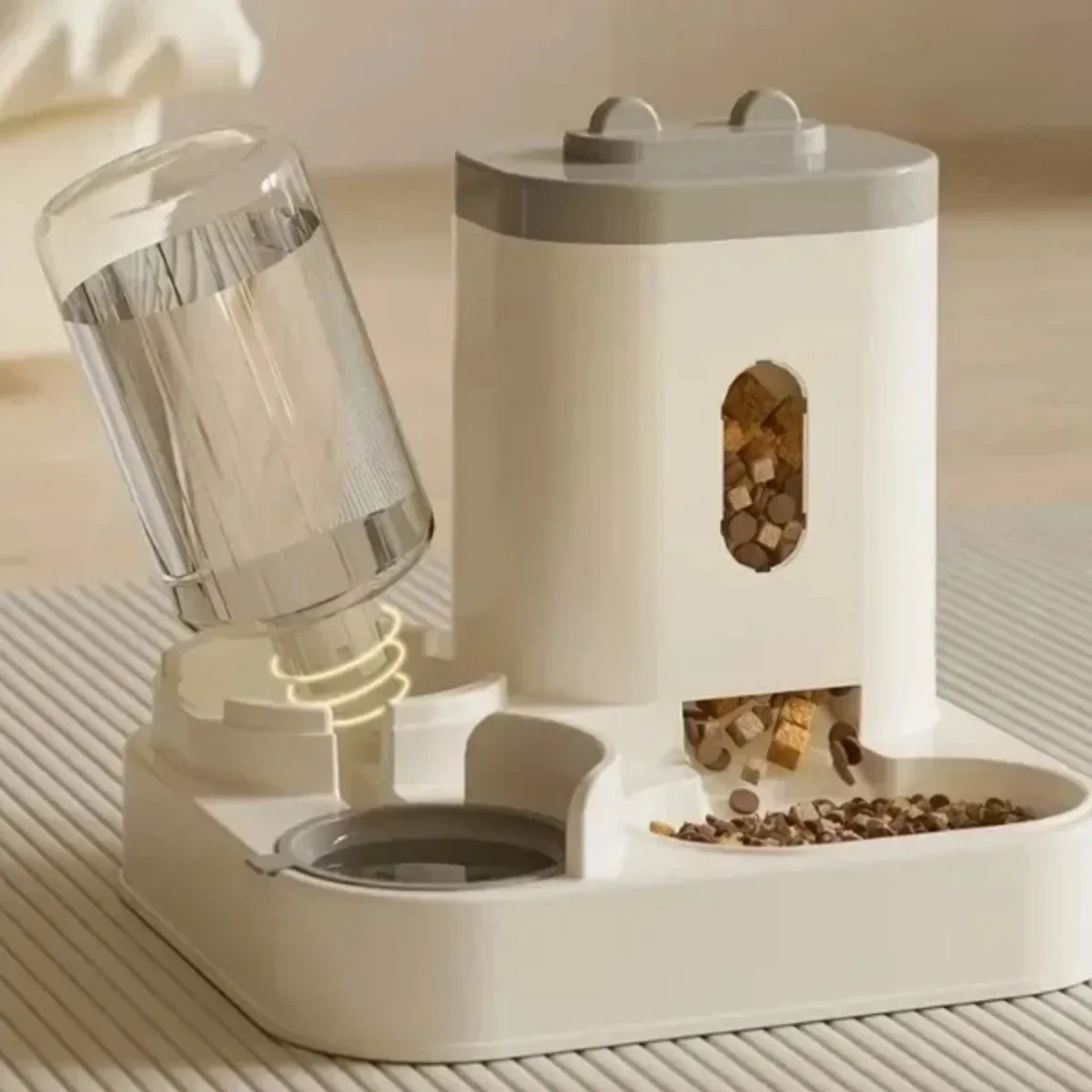 자동 급식기 개 고양이 사료 그릇 물 분수대 대용량 애 - Dog Food Storage Xl 리뷰 및 가격