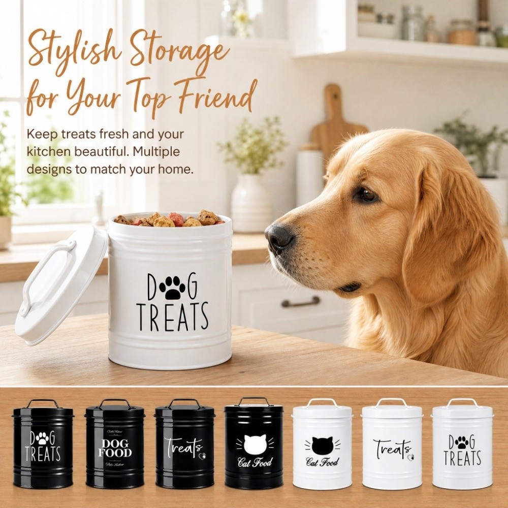 대용량 강아지 사료 보관 용기, 뚜껑이 있는 방습형,  - Dog Food Storage Xl 리뷰 및 가격