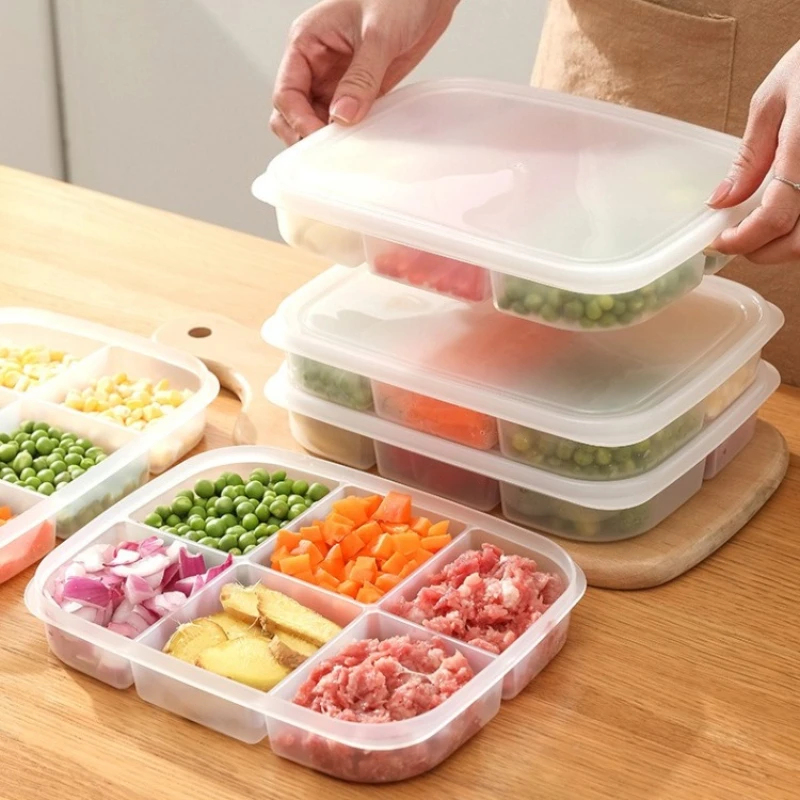 식품 과일 보관함 휴대용 칸막이 냉장고 냉동고 정리함  - Food Storage Not Plastic 리뷰 및 가격