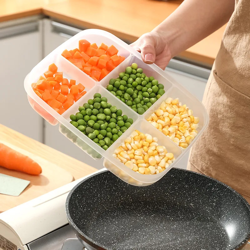 식품 과일 보관함 휴대용 칸막이 냉장고 냉동고 정리함  - Food Storage Not Plastic 리뷰 및 가격