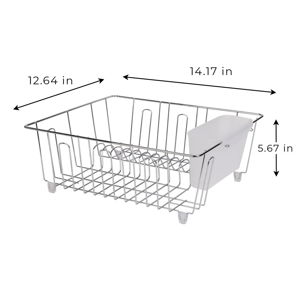 작은 와이어 식기 건조대 주방 정리대, 수저 컵 포함, - Food Storage Rack 리뷰 및 가격