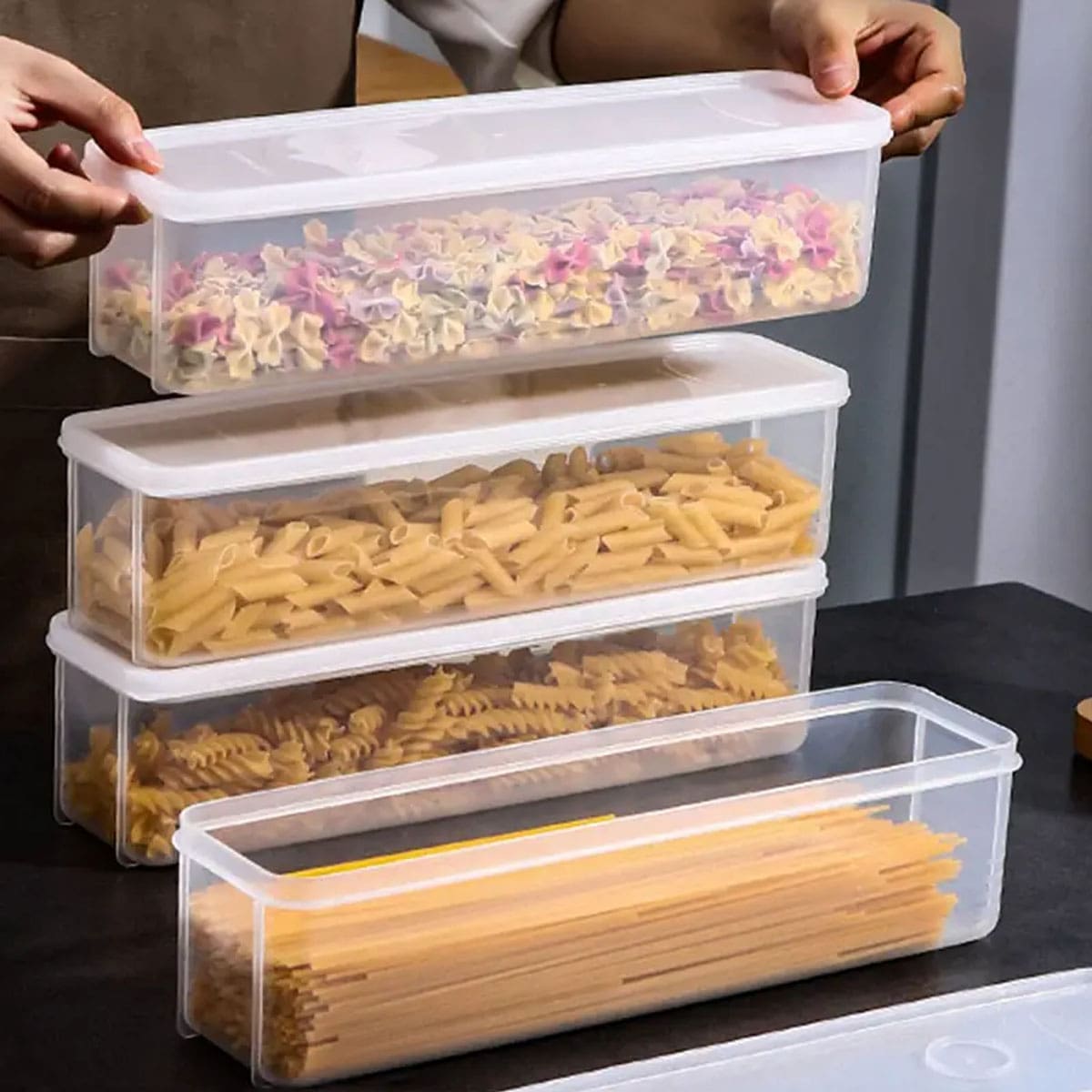 1 플라스틱 투명 보관함, 뚜껑이 있는 냉장고 식품 보 - Food Storage Boxes With Lids 리뷰 및 가격